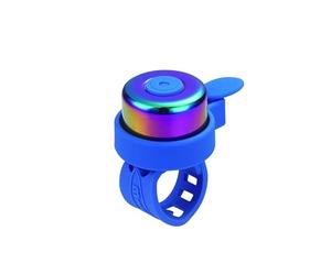 Micro® | Timbre Infantil para Bicicleta y Patinete | Accesorio Universal | Compatible con la mayoría de manillares | Correa de Silicona Ajustable | Resistente al Agua | 22,5 g | Niños y Niñas