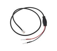 Micro Traders 1 cable de alimentación RJ11 para espejo retrovisor con detector de radar de 60 cm, compatible con Escort compatible con Valentine One compatible con detector de radar Uniden RJ11 (pin