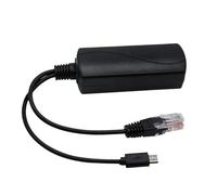 Micro USB Active PoE Splitter Power Over Ethernet 48V a 5V, IEEE 802.3af Micro USB Splitter Adapter