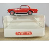 Micro WIKING Ho 1/87 Mercedes 280 Sl Coupe Rojo #8343926 IN Box