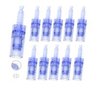 Microagujas de Repuesto Dr.pen Ultima A6, Micropunción de 12 Pin para la Pluma de Microneedling Dr.pen Modelo A6, Auténticos Cartuchos Desechables de Microneedle Pen(Agujas de 12 Pin, 10 Pcs)