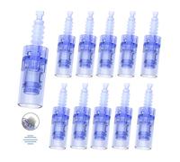 Microagujas de Repuesto Dr.pen Ultima A6, Micropunción de 42 Pin para la Pluma de Microneedling Dr.pen Modelo A6, Auténticos Cartuchos Desechables de Microneedle Pen(Agujas de 42 Pin, 10 Pcs)