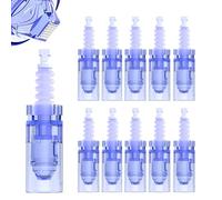 Microagujas de Repuesto Dr.pen Ultima A6, Micropunción de Nano-3D para la Pluma de Microneedling Dr.pen Modelo A6, Auténticos Cartuchos Desechables de Microneedle Pen(Agujas de Nano-3D, 10 Pcs)