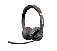 Bluestork MC 401 Auriculares USB/3,5mm con cable para PC, sonido estéreo,micrófono giratorio con cancelación de ruido, ultra confort, control de volumen- Auriculares ligeros profesionales - NUEVO 2022 (USB+JACK)