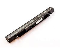 MicroBattery MBXAS-BA0014 Ión de litio 2600mAh 14.8V batería recargable - Batería/Pila recargable (2600 mAh, 38,7 Wh, Ión de litio, 14,8 V, Negro, 1 pieza(s))