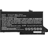 MicroBattery MBXDE-BA0140 refacción para Notebook Batería - Componentes para Notebook Batería (Batería, DELL, Latitude 12 7000, Latitude 12 7280, Latitude 12 7480)