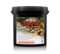 MICROBE-LIFT® Pond Carbopure | Aktivkohle für kristallklares Wasser | Beseitigt Schmutz, Verfärbungen & Trübungen, Giftstoffe und Medikamente-Reste aus jedem Teich | Inhalt: 11,5 kg