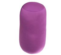 Microbead Pillow - Soft Fabric Cylindrical Tube | Round Neck Support Bolster Cushion | Travel, Bed, Yoga, Back, Arm, Leg Relaxation | Nap Rest Home, Office, Car, Plane, Couch, Sofa, Gift For Men Women