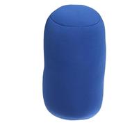 Microbead Pillow - Soft Fabric Cylindrical Tube | Round Neck Support Bolster Cushion | Travel, Bed, Yoga, Back, Arm, Leg Relaxation | Nap Rest Home, Office, Car, Plane, Couch, Sofa, Gift For Men Women