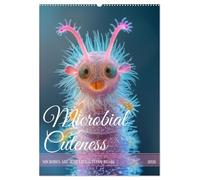 Microbial Cuteness (Wall Calendar 2026 DIN A2 portrait), CALVENDO 12 Month Wall Calendar: Discover tiny life - the curious everyday world of microbes