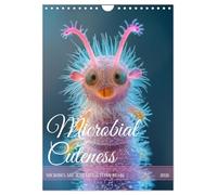 Microbial Cuteness (Wall Calendar 2026 DIN A4 portrait), CALVENDO 12 Month Wall Calendar: Discover tiny life - the curious everyday world of microbes