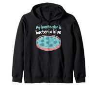Microbiología Entusiasta del Arte Laboratorio Vida Microbiana Ciencia Diversión Sudadera con Capucha