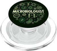 Microbiólogo - Microbiología y Virología Ciencias PopSockets PopGrip para MagSafe