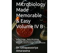 Microbiology Made Memorable & Easy Volume IV B: Medical Virology - Medical Microbiology Companion: Blending Science, Storytelling, Mnemonics, Clinical Correlations, and Exam Success