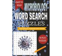 Microbiology Word Search Puzzle Book: Word Searches with Easy to Read Print about Microbiology and Other Related Items | 6x9 inches, 110 pages | 50+ ... Gifts for Vacations, Holidays and Free Times