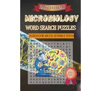 Microbiology Word Search Puzzle Book: Word Searches with Easy to Read Print about Microbiology and Other Related Items | 6x9 inches, 110 pages | 50+ ... Gifts for Vacations, Holidays and Free Times