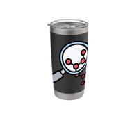 Microbioma Salud Intestinal Microbiota Vaso térmico de acero inoxidable de doble pared
