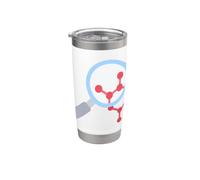 Microbioma Salud Intestinal Microbiota Vaso térmico de acero inoxidable de doble pared