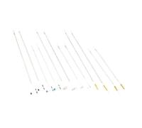 Microbureta de borosilicato, Burette Class A Borosilicate Glass PTFE Titration 50ml Multisize(PTFE brown-base 50ml)
