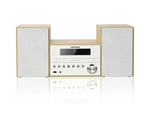 Microcadena Blaupunkt MS45BT 50W RMS Bluetooth CD MP3 WMA Beige