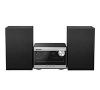 Microcadena con bluetooth Panasonic SC-PM270/ 40W/ Negro y Plata