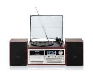 Microcadena Roadstar HIF-8892DBT 2x32W RMS Bluetooth CD USB Tocadiscos Radio DAB/FM