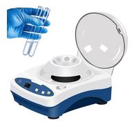 Microcentrífuga, centrífuga de laboratorio de 6000 RPM con separador de suero de 8 agujeros, temporizador de 1 a 99 minutos o modo continuo para tubos de PCR y centrífuga