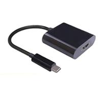 Microconnect 0.2m USB С - HDMI USB C Negro - Adaptador para cable (USB C, HDMI, Macho/Hembra, 0,2 m, Negro)