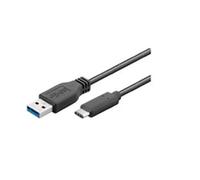 Microconnect 0.5m USB 3.1 - Cable USB (3.0 (3.1 Gen 1), USB C, USB A, Macho/Macho, Derecho, Derecho)