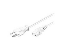 Microconnect 1.8m C13 - Cable (1,8 m, Male Connector/Female Connector, C13 acoplador, Blanco)