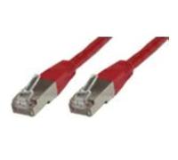Microconnect 1m Cat6 FTP - Cable de red (1 m, RJ-45, RJ-45, Rojo)