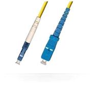 Microconnect 1m, LC/UPC - SC/UPC Cable de Fibra optica Amarillo - Cable de Fibra óptica (LC/UPC - SC/UPC, 1 m, LC, LC, Male Connector/Male Connector, Amarillo)