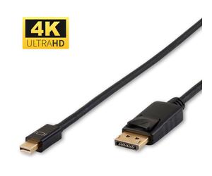 Microconnect 2m mini displayport/displayport negro