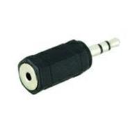 Microconnect 3.5mm/2.5mm M/F 2,5mm Negro - Adaptador para cable (3.5mm, 2,5mm, Macho/Hembra, Negro)