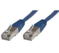 Microconnect 3m Cat6 FTP - Cable de Red (3 m, RJ-45, RJ-45, Azul)