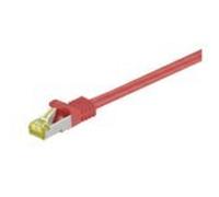 Microconnect 5m Cat7 S/FTP - Cable de Red (5 m, Cat7, S/FTP (S-STP), RJ-45, RJ-45, Rojo)