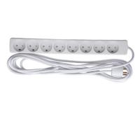 Microconnect 8-Way Danish Power Strip 5m Marca