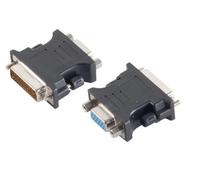 MicroConnect Adaptador de DVI a VGA Analógico - DVI-I Hembra a VGA Macho 15 Pines - Conectores Niquelados
