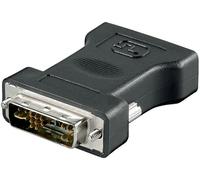 Convertidor Adaptador DVI To VGA Dvi-A 12+5 Pin Masculino VGA Femenino Negra