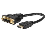MicroConnect Adaptador HDMI a DVI-D, Resolución Full HD 1920 x 1080p 60Hz