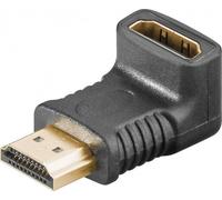 MicroConnect Adaptador HDMI en Ángulo 270° 4K Ultra HD 2160p 60 Hz, Conector Chapado en Oro, Para Espacios Reducidos