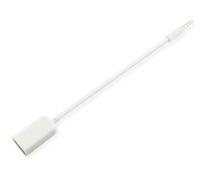Microconnect audusbfw cable de audio 0,2 m 3,5mm usb tipo a blanco