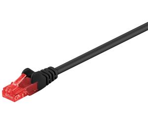 Microconnect b-utp603s cable de red negro 3 m cat6 u/utp (utp)