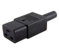 Microconnect C19PLUG C19 acoplador Negro - Cable (Hembra, C19 acoplador, Negro)