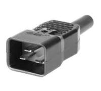 Microconnect C20PLUG C20 Negro - Conector (C20, Negro)
