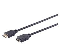 MicroConnect Cable de Extensión HDMI 1.4 - Alto Rendimiento 4K 30Hz HDR, HDCP 2.2, ARC, CEC, Ethernet, 10.2 Gbps