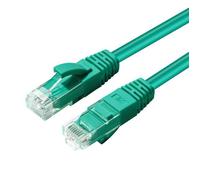 MicroConnect Cable de Red CAT6A UTP 0.5 Metros, Verde, 10 Gbit/s, 500 MHz, LSZH, Compatible PoE+, Fluke CAT6A Aprobado