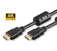 MicroConnect Cable HDMI 1.4 Alta Velocidad 10 m con Núcleos de Ferrita, 4K@30Hz, HDR, ARC, HDCP 2.2