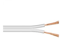 MicroConnect Cable para Altavoz 10m Blanco