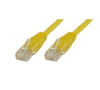 MicroConnect CAT5E UTP 0,5 m 0,5 m Cat5e U/UTP (UTP) Amarillo de Red de Cable - Cable de Red (0,5 m, Cat5e, RJ-45, RJ-45, U/UTP (UTP), Amarillo)